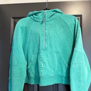 Lululemon Green Half-zip Hoodie